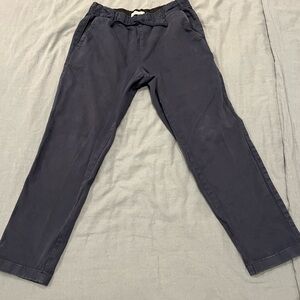 Everlane Men's Navy Twill Drawstring Pants